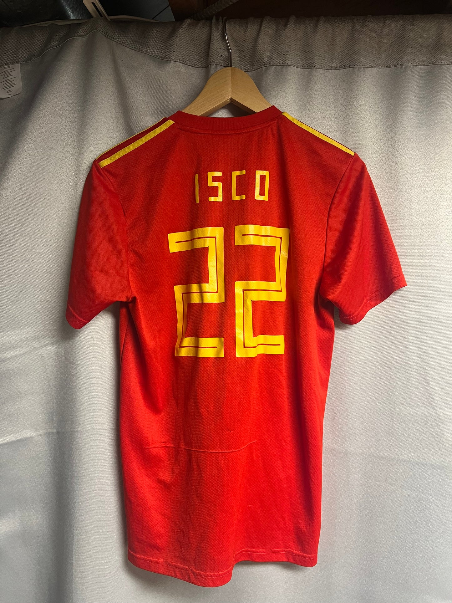 2018 Spain Home Shirt - Isco #22